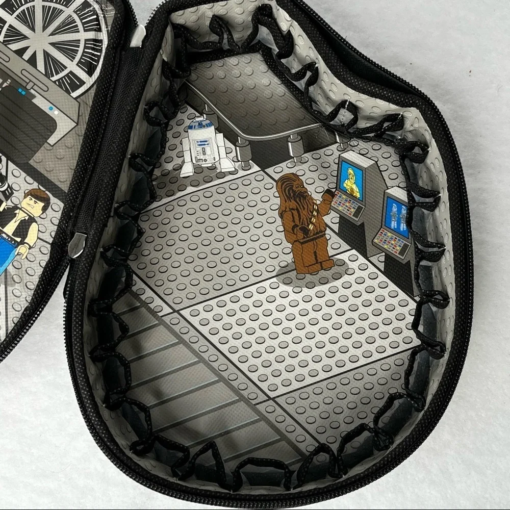LEGO Star Wars Millennium Falcon‎ Carrying Case Bag ZipBin Storage Case